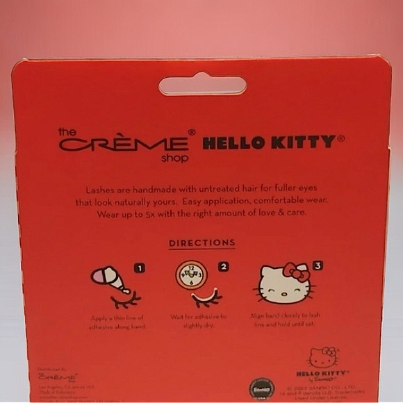 🎀 The Creme Shop x Hello Kitty 100% Handcrafted Lashes - Picture 2 of 3